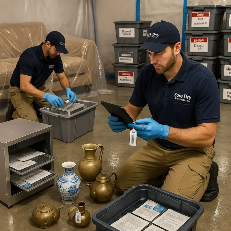 Content Protection and Restoration process in Quartzsite, AZ